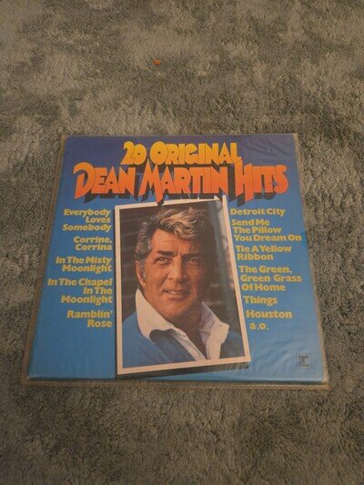 20 Original Dean Martin Hits Vinyl Lp Album Record Best Of Greatest Hits EX/VG+