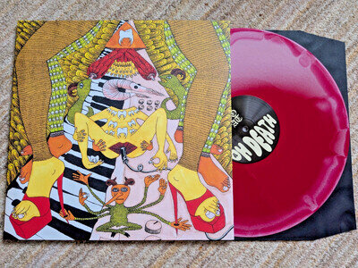 GOAT -Oh Death Cloudberry swirl Vinyl Rocket Recordings Psych Ltd