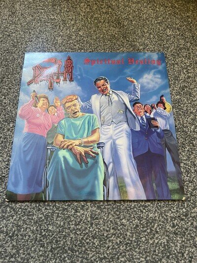 Death Spiritual Healing Vinyl Lp First Press With Inner VG+