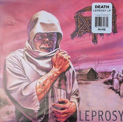 Death Leprosy Reissue 180g Vinyl Black with Insert Relapse Records 1LP