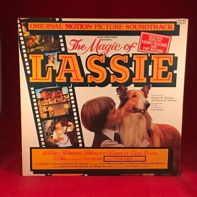 ORIGINAL SOUNDTRACK The Magic Of Lassie 1979 UK Vinyl LP Film Debby Pat Boone