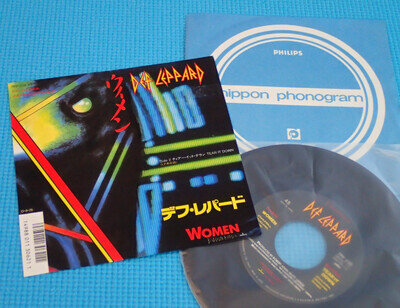 DEF LEPPARD 7" Single Women / Tear It Down 1987 Japan 7PP-236 Mint Vinyl