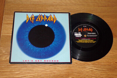 LET'S GET ROCKED - DEF LEPPARD - UK BLUDGEON RIFFOLA LABEL - ROCK - 1992