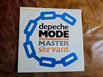 Depeche Mode. Master And Servant. 12" Vinyl. US Mix. Mint/VG+. Mute.