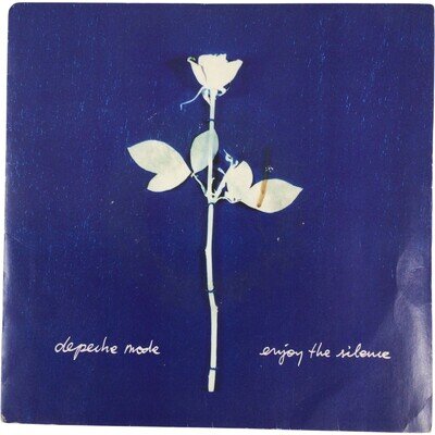 Depeche Mode Enjoy The Silence 7 Inch Single Vinyl Record Bong 18 Vintage 1990
