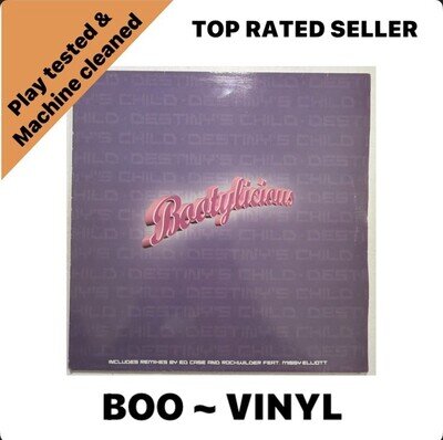 Destiny's Child – Bootylicious - UK Garage, Hip Hop 12" 2001 EX / EX