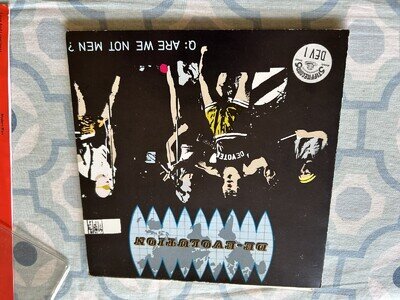 RARE EX+ DEVO~MONGOLOID~1977 BOOJI BOY US 45~BLUE PRINT~PUNK~NEW WAVE