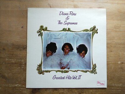 Diana Ross & The Supremes Greatest Hits Vol II EX Vinyl LP Record STML11146