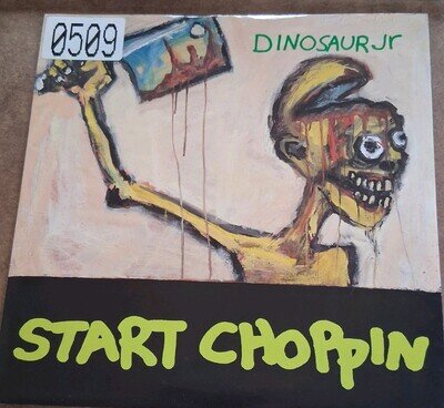 Dinosaur Jr. 7-inch Vinyl Record Choppin & Turnip Farm Label On Sleeve