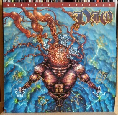 (32) Dio – Strange Highways LP ltd, green glitter vinyl