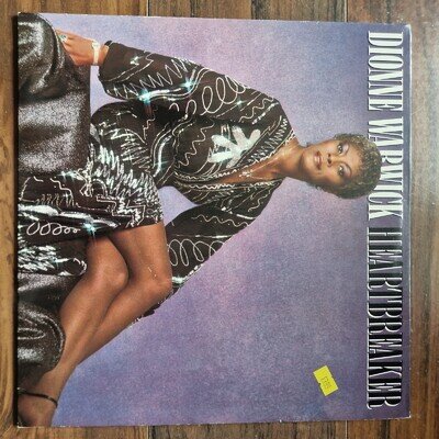 Dionne Warwick, Heartbreaker - Soul, Disco Vinyl LP Record 1982 (204 974)
