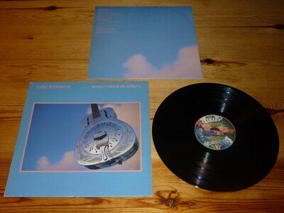 DIRE STRAITS BROTHERS IN ARMS VINYL ALBUM RECORD LP 1st PRESS A3 MASTERDISK EX