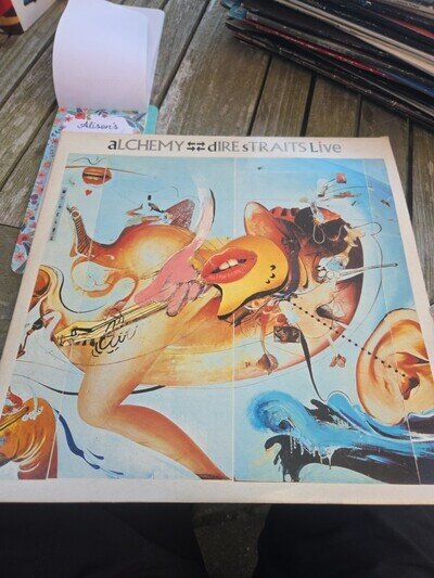 Dire Straits Alchemy Live Vinyl Record 2xLP 1984