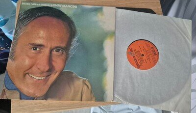 Henry Mancini Doc Severinsen - Brass, Ivory & Strings Quadradisc Vinyl LP