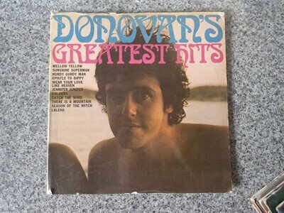 Donovan – Donovan's Greatest Hits (NSPL18283) 1969 (LP) - Rare PYE label