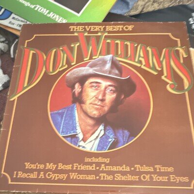 Don Williams The Very Best Of Don Williams MCA 1978 12" Vinyl LP 33 RPM Country