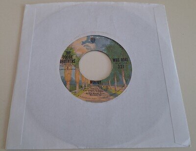 DOOBIE BROTHERS - NOBODY VINYL 45. PLAYS EXCELLENT. USA ISSUE.