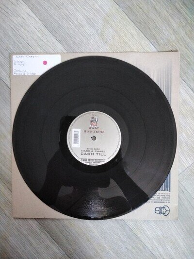 Dope Dragon Records Subzero/Cash Till 12" Vinyl Record