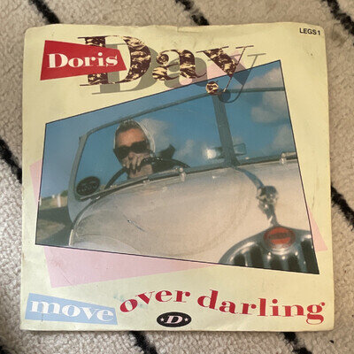Doris Day – Move Over Darling 7" Vinyl Single CBS LEGS 1 1987