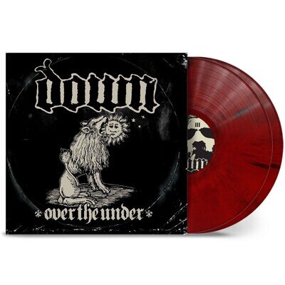 Down - Over the Under Red/Black Marble 2LP Vinyl 12" Album Pre-sale