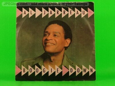 AL JARREAU BOOGIE DOWN (147) 2 Track 7" Single including Picture Sleeve WEA