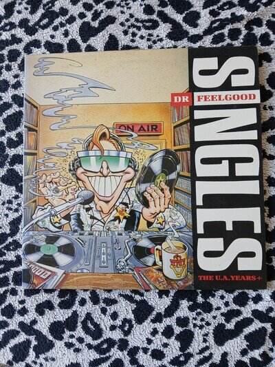 DR FEELGOOD - Singles (The U.A. Years+) 2LP - 1989 UK Orig NR MINT/VG - SEE PICS