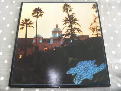 THE EAGLES [ "HOTEL CALIFORNIA " ] LP 1976 EX
