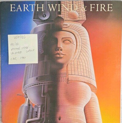 Earth Wind & Fire Raisel Vinyl Record VG+/VG CBS 85272 1981