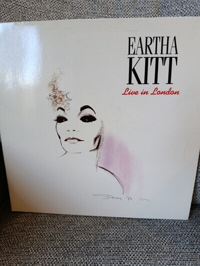 Eartha Kitt Live In London. Vinyl LP. 2 Disc Set. 1990