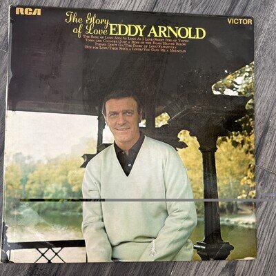 Eddy Arnold - The Glory Of Love - 12 Tracks Inc Faithfully - 1969 Vinyl -RD 8052