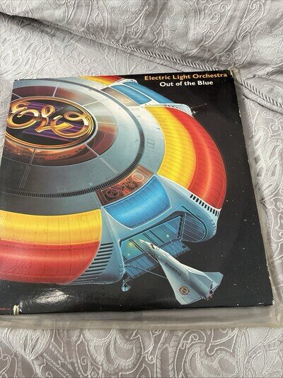 Electric Light Orchestra – Out Of The Blue (1977) Double Vinyl LP – With Poster