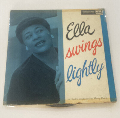 Ella Fitzgerald Ella Swings Lightly 1958 HMV 12" Vinyl LP 33 RPM CLP 1267