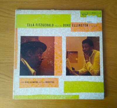 Ella Fitzgerald Sings Duke Ellington Songbook Vol. 1 MONO 2xLP Verve 4008 vinyl
