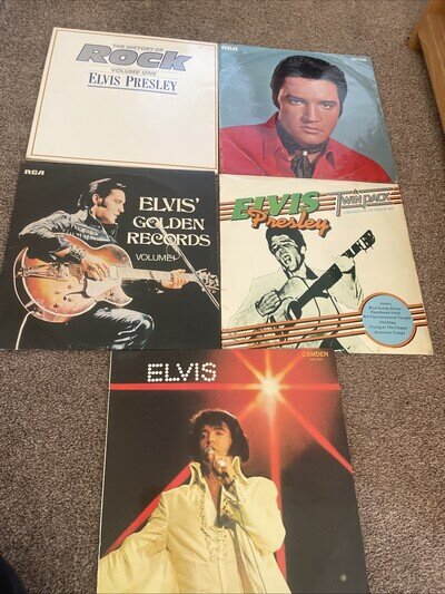 Elvis Presley LP Bundle X5