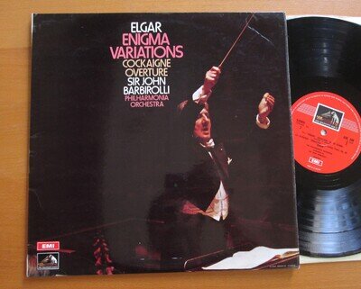 ASD 548 Elgar Enigma Variations Barbirolli Philharmonia 1963 EMI Stereo C/S