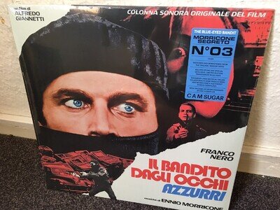 ENNIO MORRICONE - Il Bandito Dagli Occhi Azzurri - LTD Blue Vinyl LP - RSD 2021