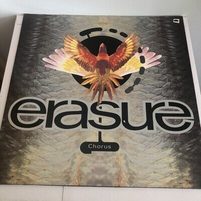ERASURE CHORUS + 2 12" MUTE 125 1991 EX.