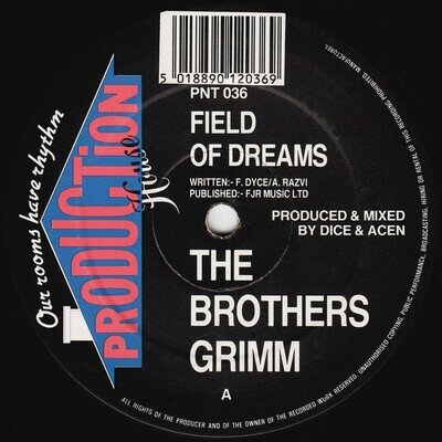 The Brothers Grimm - Field Of Dreams / Exodus (The Lion Awakes) - UK 12" Viny...