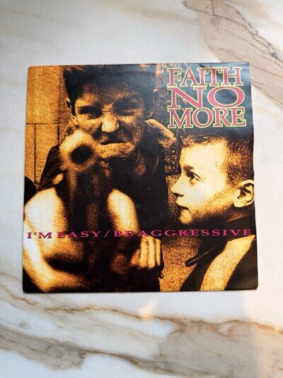 Faith No More–I’m Easy/Be Aggressive –7” Vinyl Single –LASH 44 –Slash Records VG