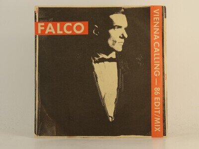 FALCO VIENNA CALLING THE NEW 86 EDIT (2) (78) 2 Track 7" Single including Pictur