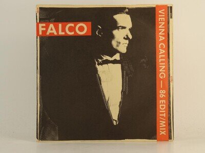 FALCO VIENNA CALLING THE NEW 86 EDIT (3) (78) 2 Track 7" Single including Pictur
