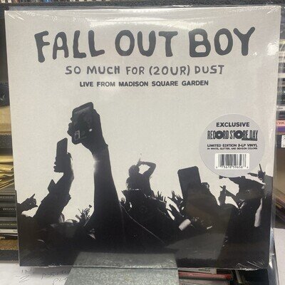 FALL OUT BOY - Live From Madison Square Garden NEW GLITTER VINYL 3 LP - RSD 2026