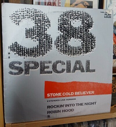 .38 Special – Stone Cold Believer - 12" vinyl EP - extended live southern rock