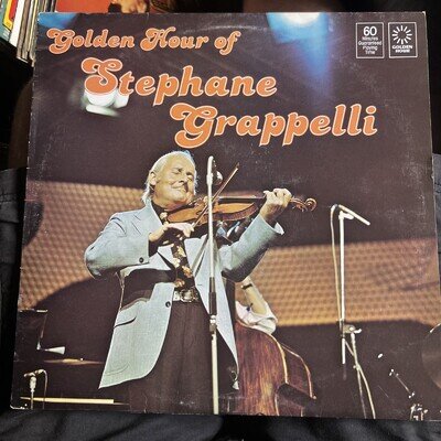 1978~Stéphane Grappelli~Golden Hour Of Stephane Grappelli~Vinyl LP Album