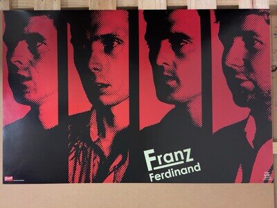 Franz Ferdinand red group (You Could Have Had it So Much Better) Poster