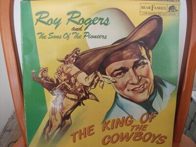roy rogers and the sons of the pioneers the king of the cowboys vinyl album