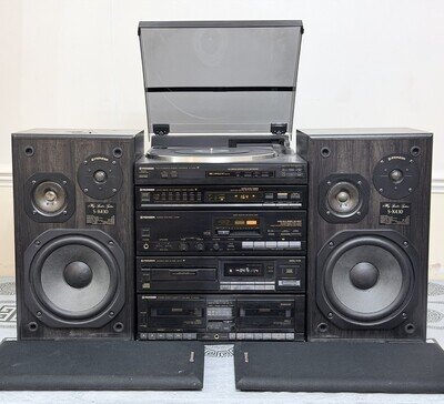 Pioneer A-x430 High End Hifi System Separate + Speakers