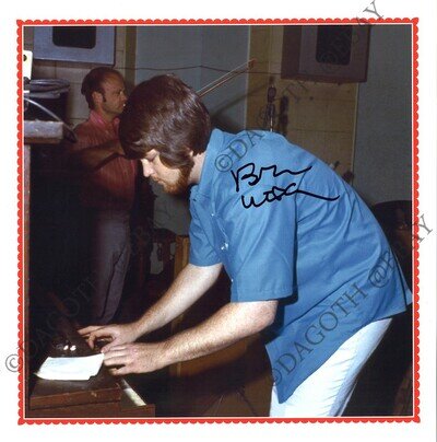 BEACH BOYS Brian Wilson Wouldn't It Be Nice Surfin' Usa Barbara Autograph SIGNED