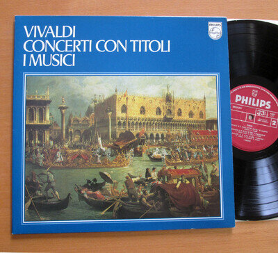 Philips 6833 247 Vivaldi Concerti Con Titoli I Musici NEAR MINT Gatefold Stereo