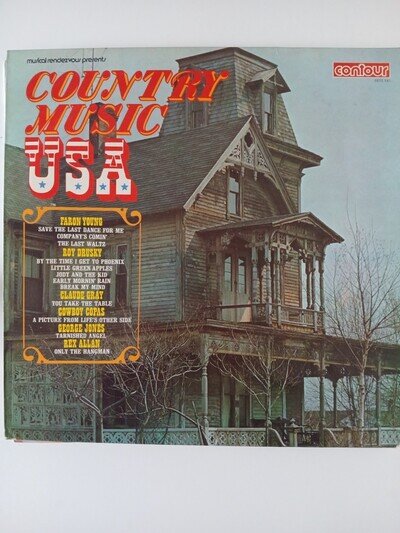 Various - Country Music USA COUNTOUR LP Vinyl Record